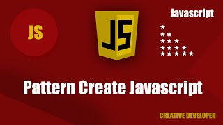 Pattern Create Using Javascript For Loop || Javascript || Javascript Tutorial || Javascript Course