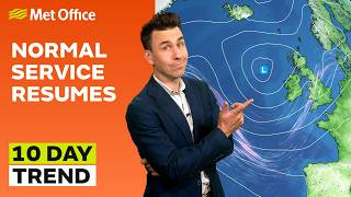 10 Day Trend 27/05/2026 – June cooler than May? – Met Office weather forecast UK