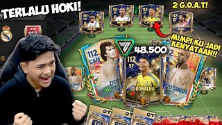 AKU TOP UP 48.500 FC POINT! 2 GOAT BERSATU & PANEN KOIN 7 MILYAR JUAL ROBERTO CARLOS! - EA FC MOBILE