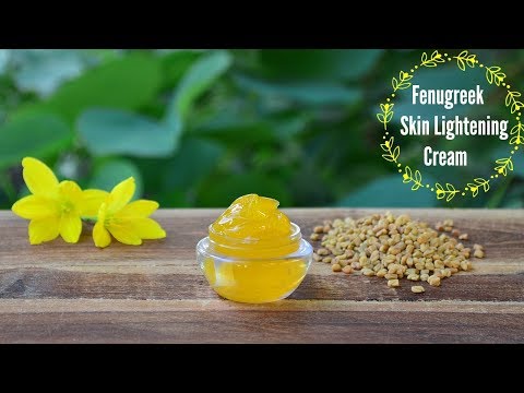 Fenugreek (Methi) Skin Lightening Face Cream To Lighten Acne Scars, Dark Spots & Hyperpigmentation Fenugreek (Methi) Skin Lightening Face Cream To Lighten Acne Scars, Dark Spots & Hyperpigmentation