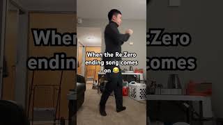 How I be dancing to the Re:Zero ending song 😳 #anime #viralshorts #funny #dance #trend #shorts