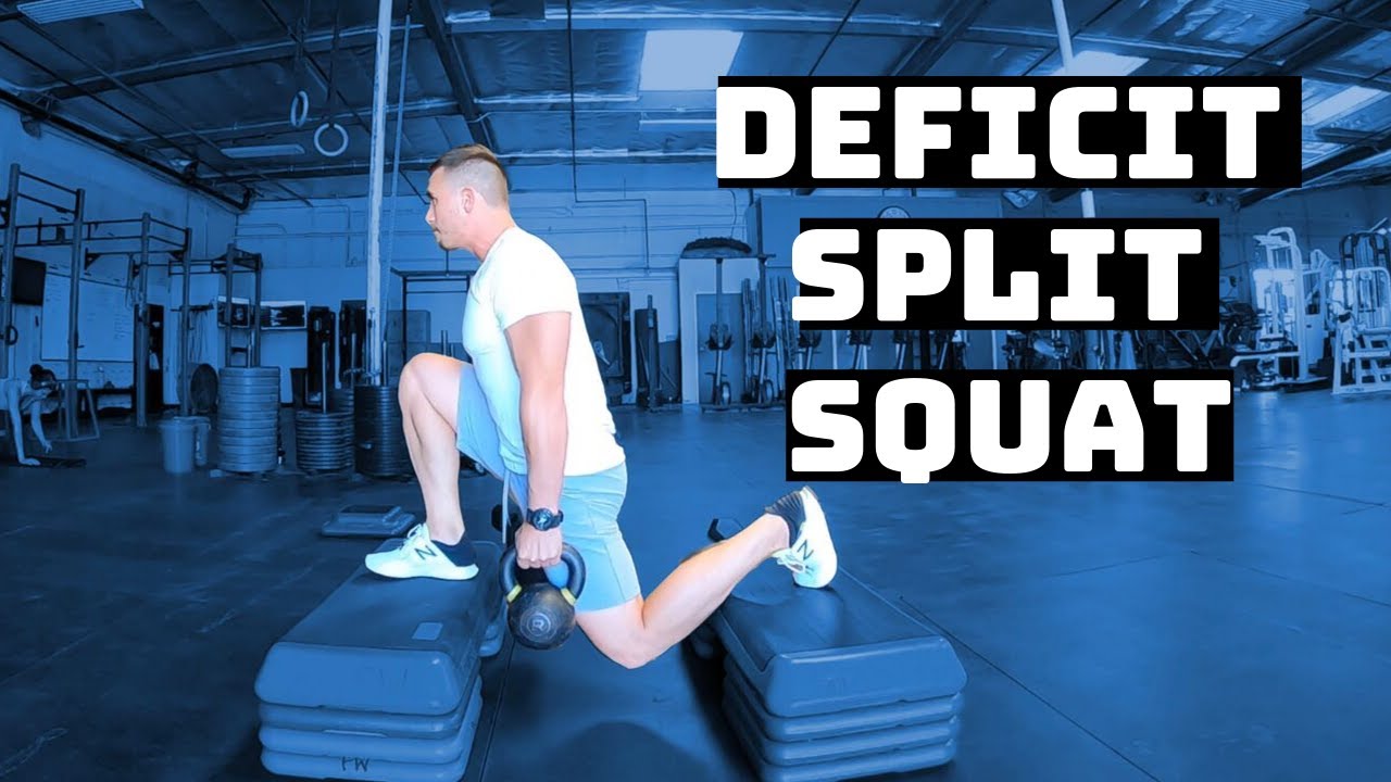 Deficit Split Squats Youtube