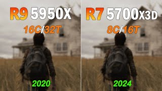 Which CPU is better for gaming? Ryzen 7 5700X3D or Ryzen 9 5950X