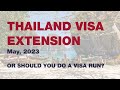 Visa Extension or Visa Run Thailand 2023 #travelthailand