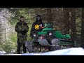 awesome homemade tracked atv patrol mini