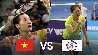 Nguyễn Thùy Linh vs Lin Hsiang Ti | Thuỳ Linh đại chiến với đối thủ Đài Bắc Trung Hoa
