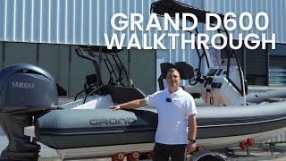 Grand Boats: Grand D600 Sports RIB Boat Walkthrough