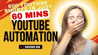 Making 600 Youtube Shorts in Just 60 MINUTES for a Faceless Youtube Channel -AI POWER