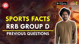 RRB Group D Previous Year Questions - SPORTS FACTS