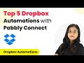 Top 5 Dropbox Automations with Pabbly Connect
