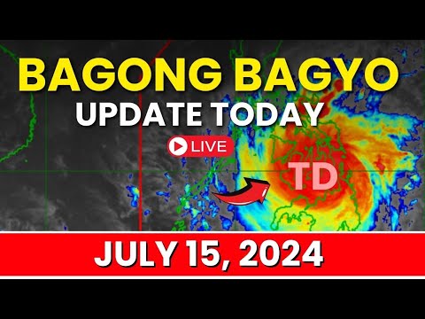 Bagong Bagyo Update Today July 15, 2024 PAGASA Weather Update Today Ulat Panahon Today