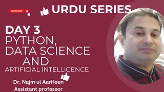 Day 3 | Python | Data Science and Artificial Intelligence