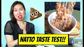 HOW DOES NATTO TASTE?? (Japanese Fermented Soybean)  😩💩