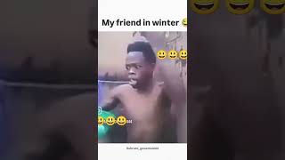 Best funny video of winter ☃️❄️#funnyvideo #funny