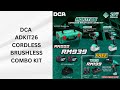 DCA ADKIT26 Cordless Brushless Combo Kit that Under RM1000!!!! #dca #hammer #impactdriver