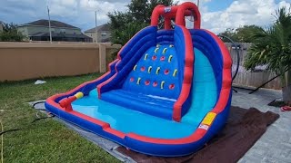 SUNNY \u0026 FUN Ultra Climber Inflatable Water Slide Park (Is it Worth It?)