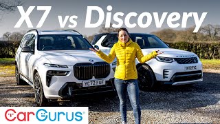 BMW X7 vs Land Rover Discovery: 7-seat luxury SUVs head-to-head