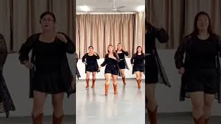 TOCA TOCA || LINE DANCE || ELSIA YEN || HAPPY MOM #youtubeshorts #linedancelover #viraldance #yld