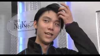 2015 NHK FS - Interview Yuzuru HANYU