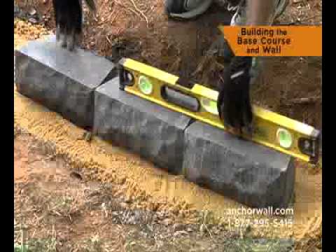 How to Build a Small Retaining Wall How to Build a Small Retaining Wall