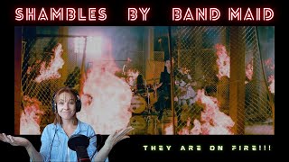 The Braveheart Viking Reacts to Shambles | Band Maid #bandmaid #reaction