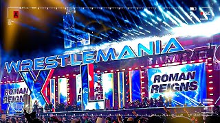WWE WrestleMania 40 Roman Reigns Epic Full Entrance Live #wwe #romanreigns #wrestlemania40