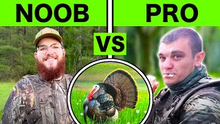Noob VS Pro Turkey Hunting Challenge!