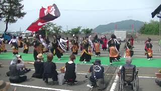 寺泊よさこい～無限∞～みなと公園駐車場会場　新潟一躍