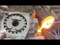 Interesting Metal casting process with fine sand