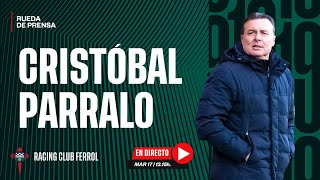 Cristóbal Parralo, entrenador del Racing Club Ferrol, habla en la previa del #RacingFerrolAlmería