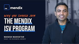 Why You Should Join the Mendix ISV Program