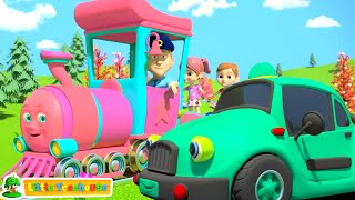 Wheels On The Vehicles, Transport Song and Rhyme for Kids
