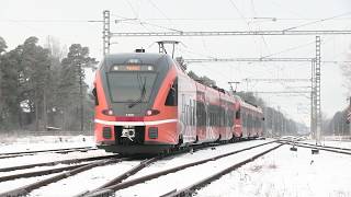 Штадлерский электропоезда 1316+1309 на ст. Клоога / Stadler EMU's 1316+1309 at Klooga station