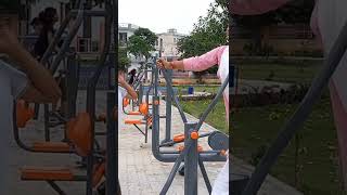 Work out in the Shiv Park Baraut(Baghpat)