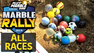 Sand Marble Rally 2019 ALL RACES - Jelle’s Marble Runs