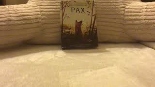 Book review on Pax by Sara pennypacker