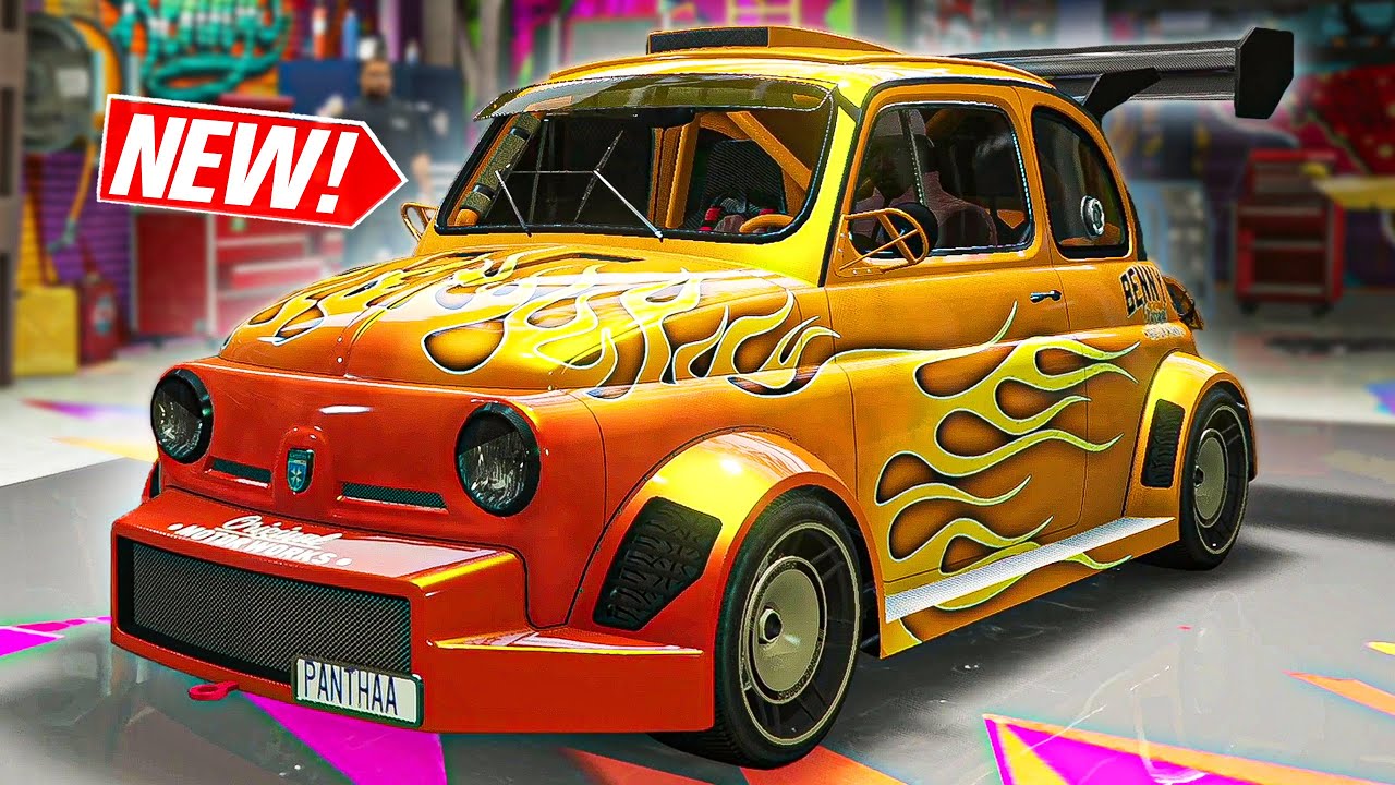 GTA 5 Online - NEW Brioso 300 Widebody Customization! (Benny's Fiat ...