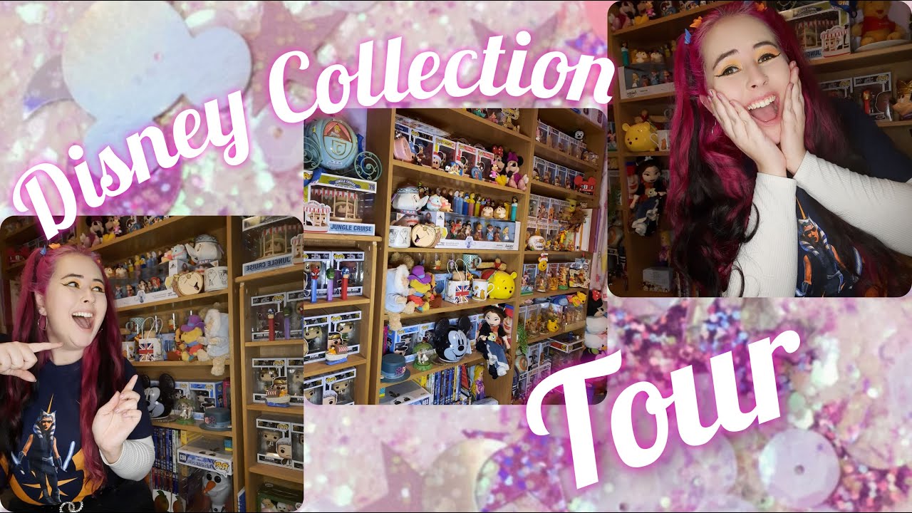 Tour Of My Disney Bookshelves Huge Disney Collection Youtube