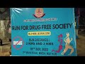 Run for drug free society @MupparimanamSakthivel