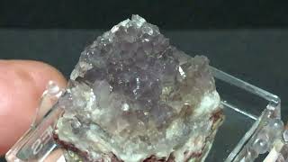 Minerals #167: Quartz, Amethyst, 栃木県塩谷郡万珠鉱山.  ミネラル・ザ・ワールド・イン・両国