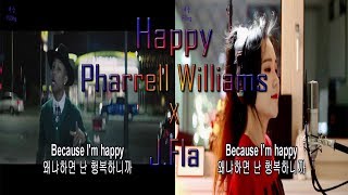 Happy - Pharrell X J.Fla Duet mix (영Eng/한Kor 자막sub)