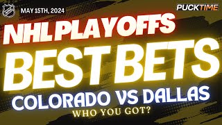 2024 NHL Playoffs Picks & Predictions | Colorado Avalanche vs Dallas Stars Game 5 | PuckTime May 15