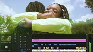 Music video sequence Timeline breakdown in Adobe premiere pro
