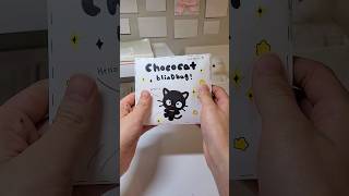 choco cat blind bag!✨️🖤 ASMR #shortvideo #diy #shorts #short #sanrio #chococat #fyp #blindbag