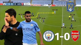 Man City Creates Tactical Issues For Arteta | Manchester City vs Arsenal 1-0 | Tactical Analysis