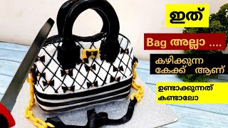 ഇത് കഴിക്കുന്ന ബാഗ് 🤩🤩 Bag cake recipe without oven 😋 Sumis 3d cake