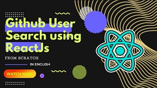 How to create Github User Search from Scratch using React js. #programming #react