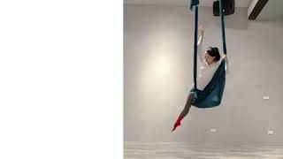 巧巧studio.Aerialyoga。空中瑜伽（花式） / 1