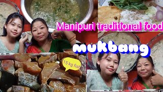 #vlog 2025 ki Manipuri traditional Dishes//potato Eronbagi🥔 mahoudi leitre /fish fry 🐟 Sagol Hawai