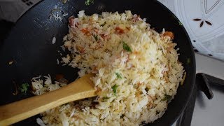 5 मिनट में बचे हुए चावल से बनाये टेस्टी रेसिपी |delicious leftover rice recipe | fried rice